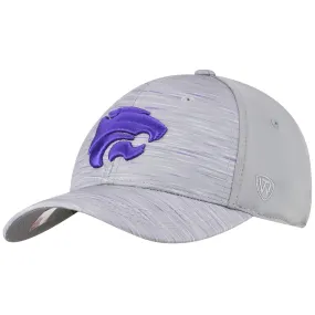 Kansas State Wildcats TOW Gray "Hyper" Memory Fit Hat Cap