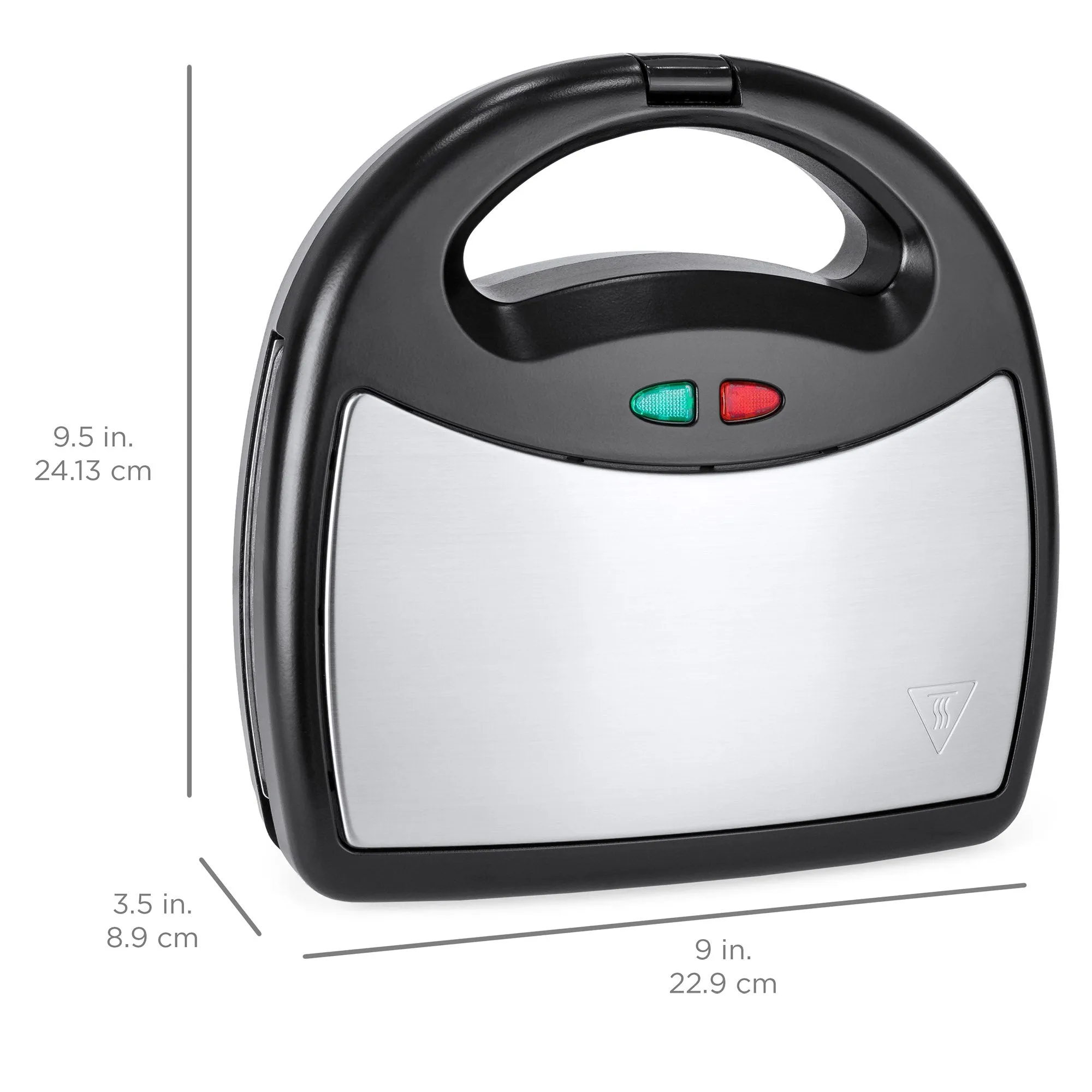 3-in-1 750W Auto Shut Down Dishwasher Safe Sandwich Maker Press