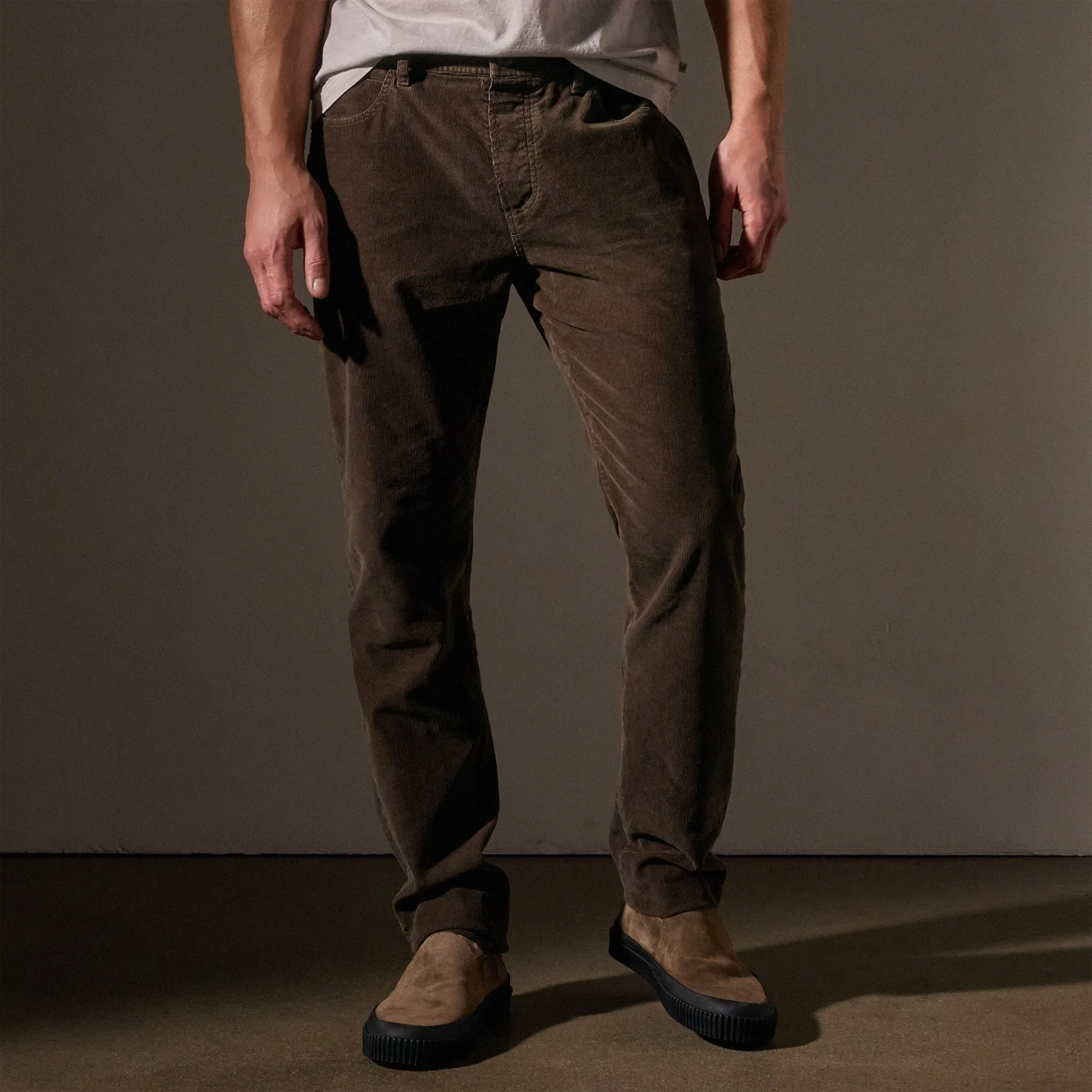 5 Pocket Corduroy Pant - Umber Pigment