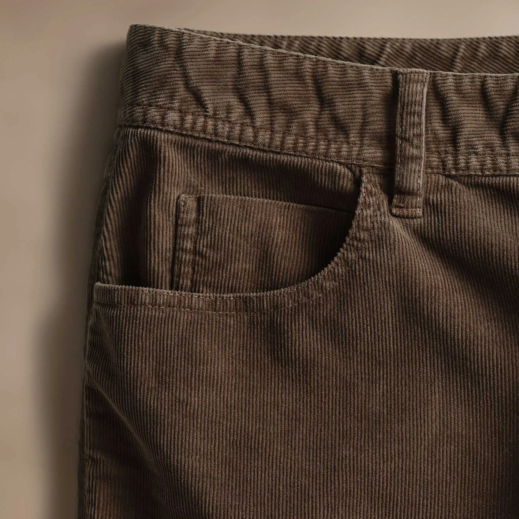 5 Pocket Corduroy Pant - Umber Pigment