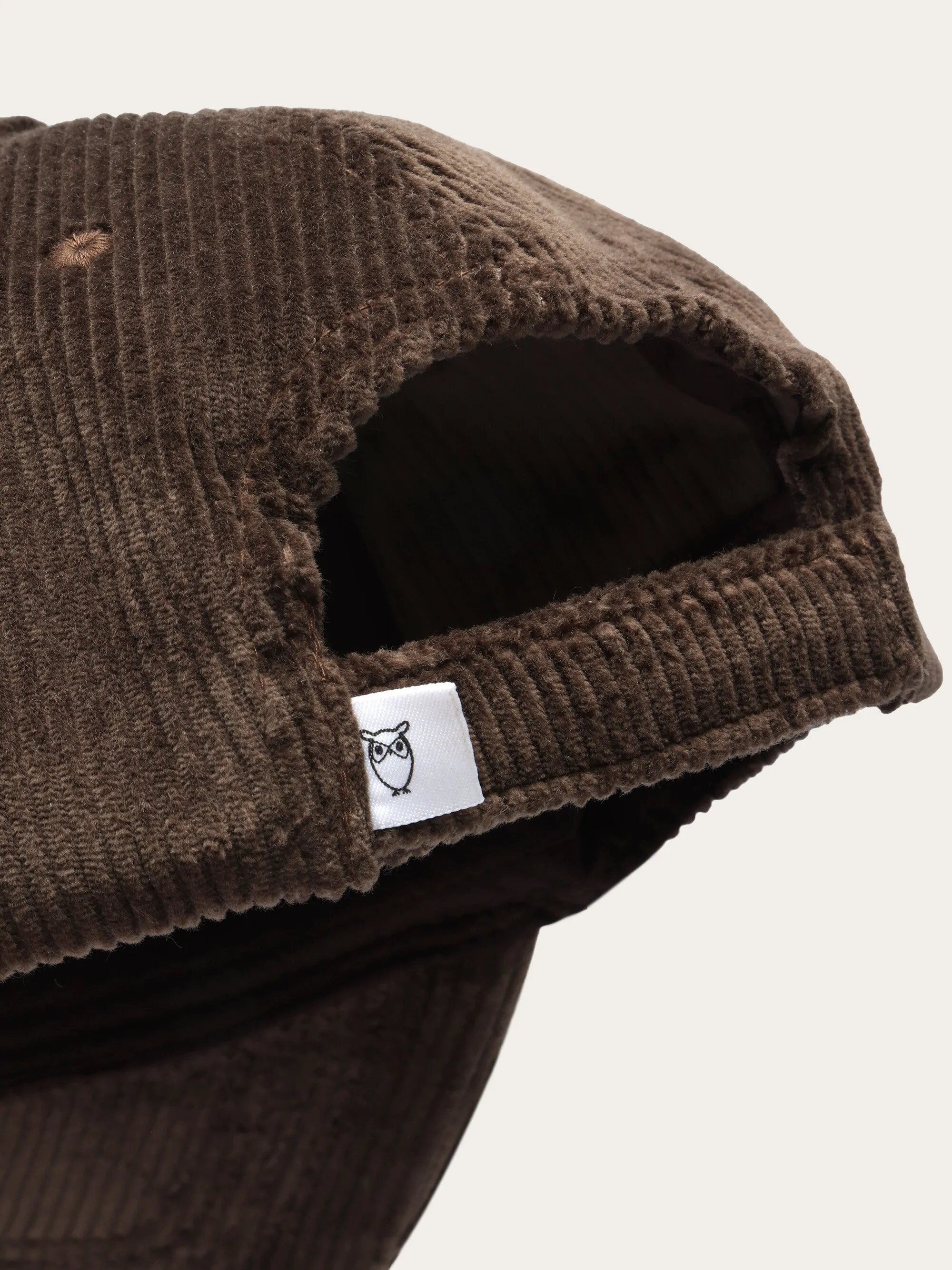 8 Wales corduroy cap - Demitasse (brown)