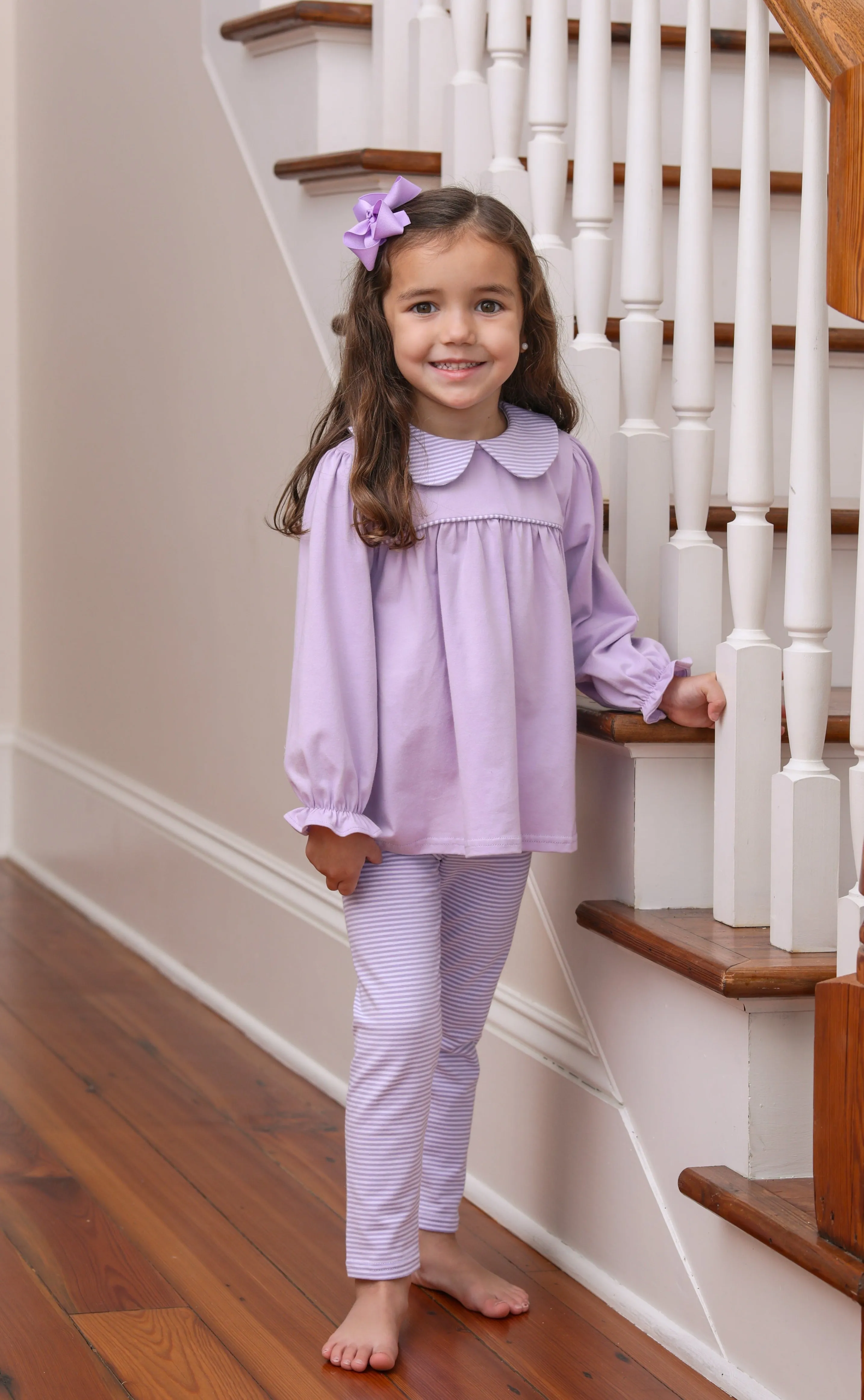 Abigail Pants Set- Lavender