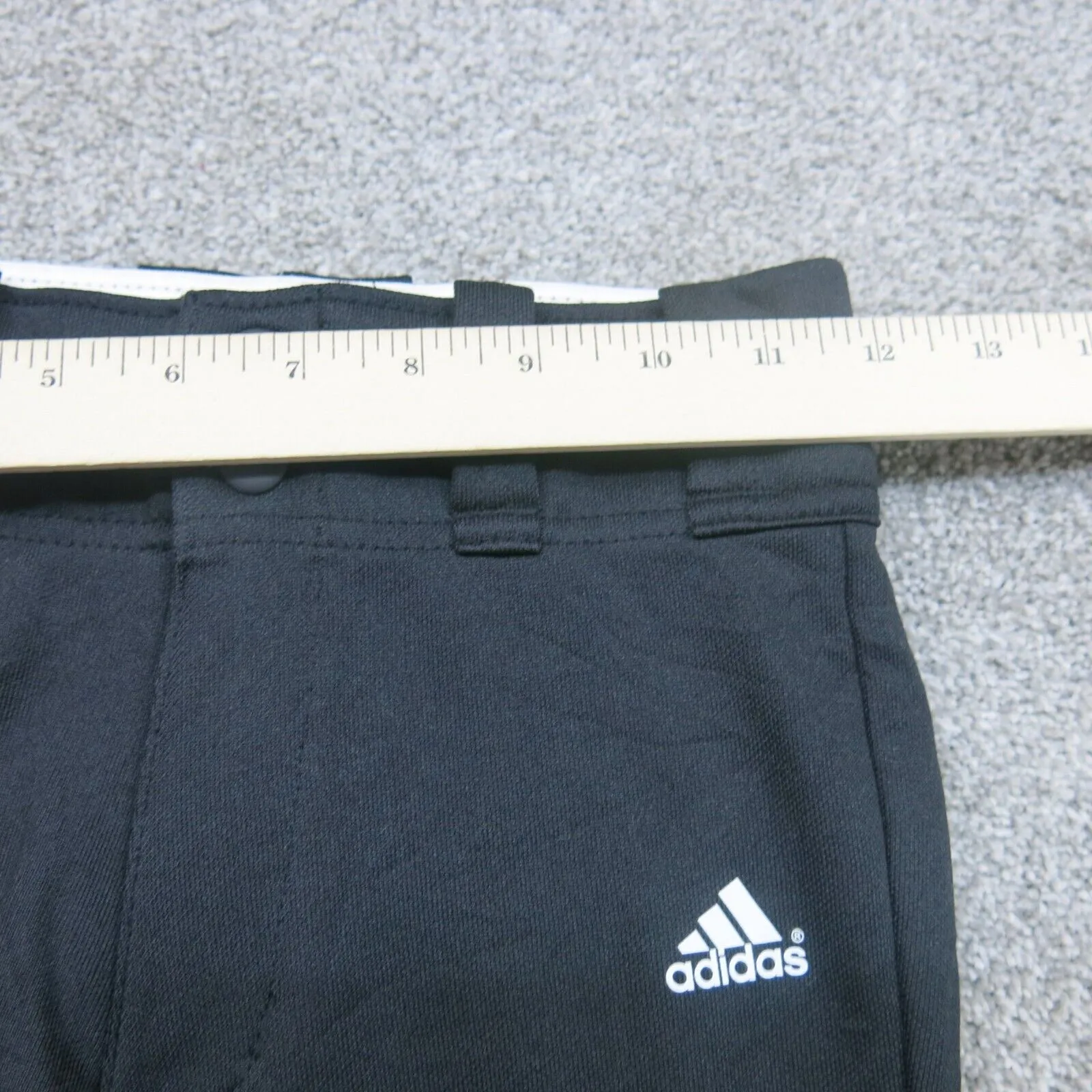 Adidas Jogger Pants Boys X-Small XS Black Activewears Athletic Fit Sports Pants