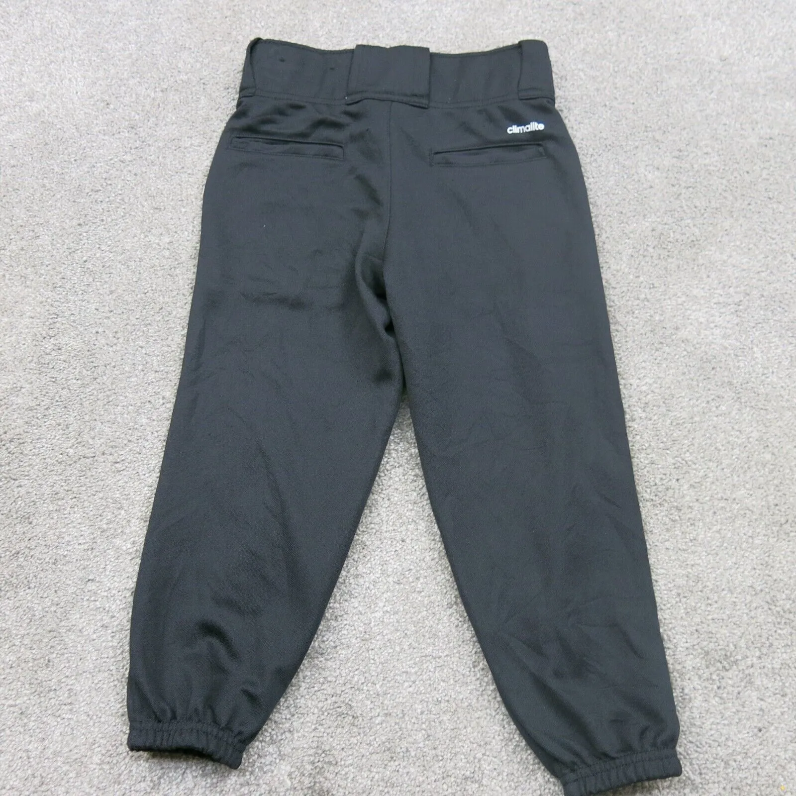 Adidas Jogger Pants Boys X-Small XS Black Activewears Athletic Fit Sports Pants