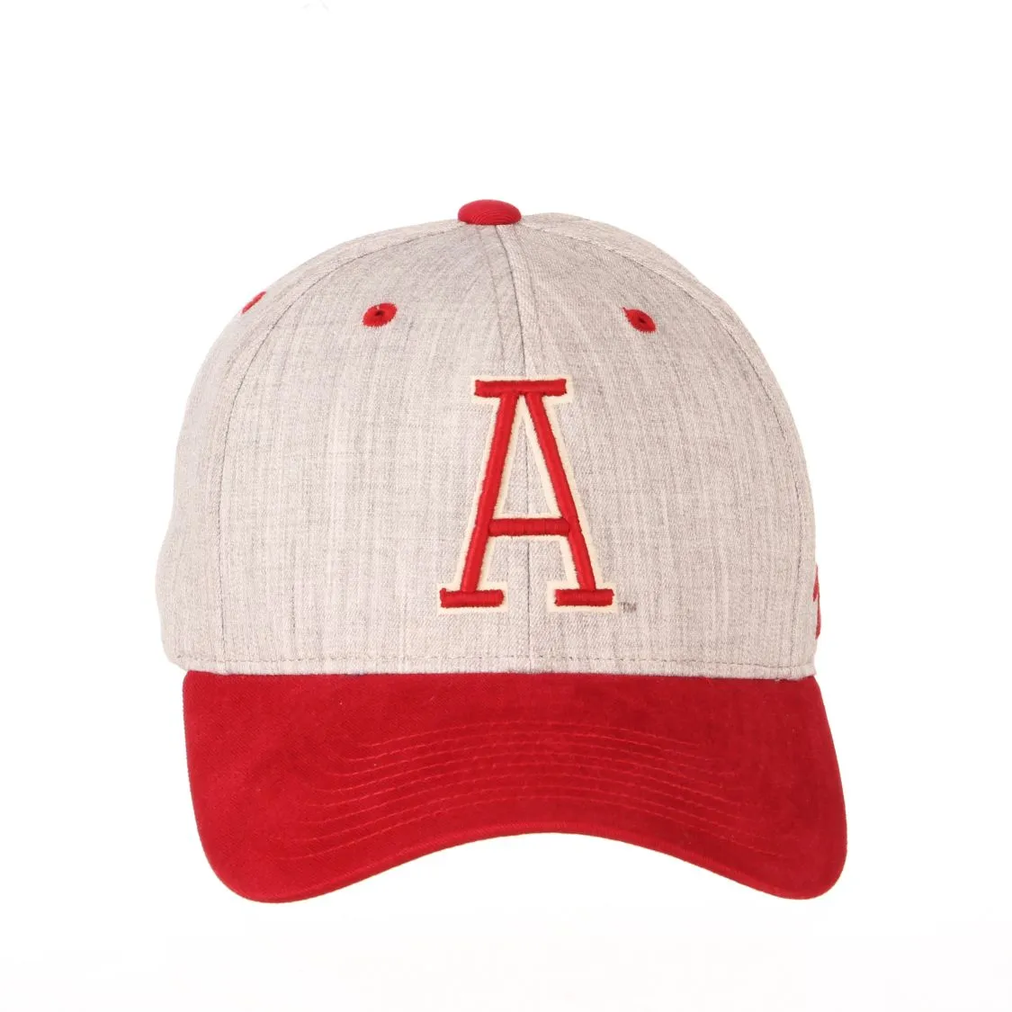 Alabama Crimson Tide Zephyr "Oxford" Structured Stretch Fit Fitted Hat Cap