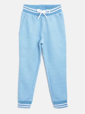 Alcis Girls Blue Solid Joggers