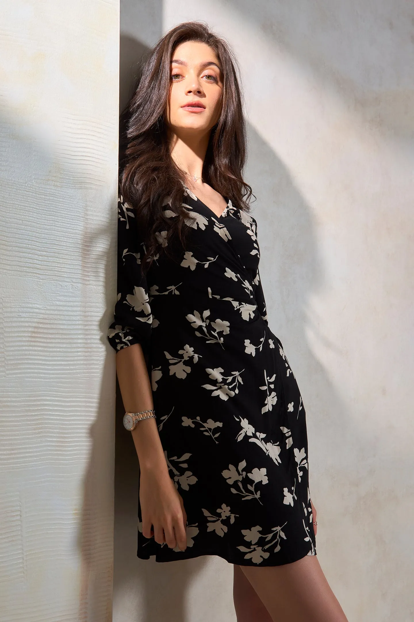 Amaira|Floral Wrap Dress