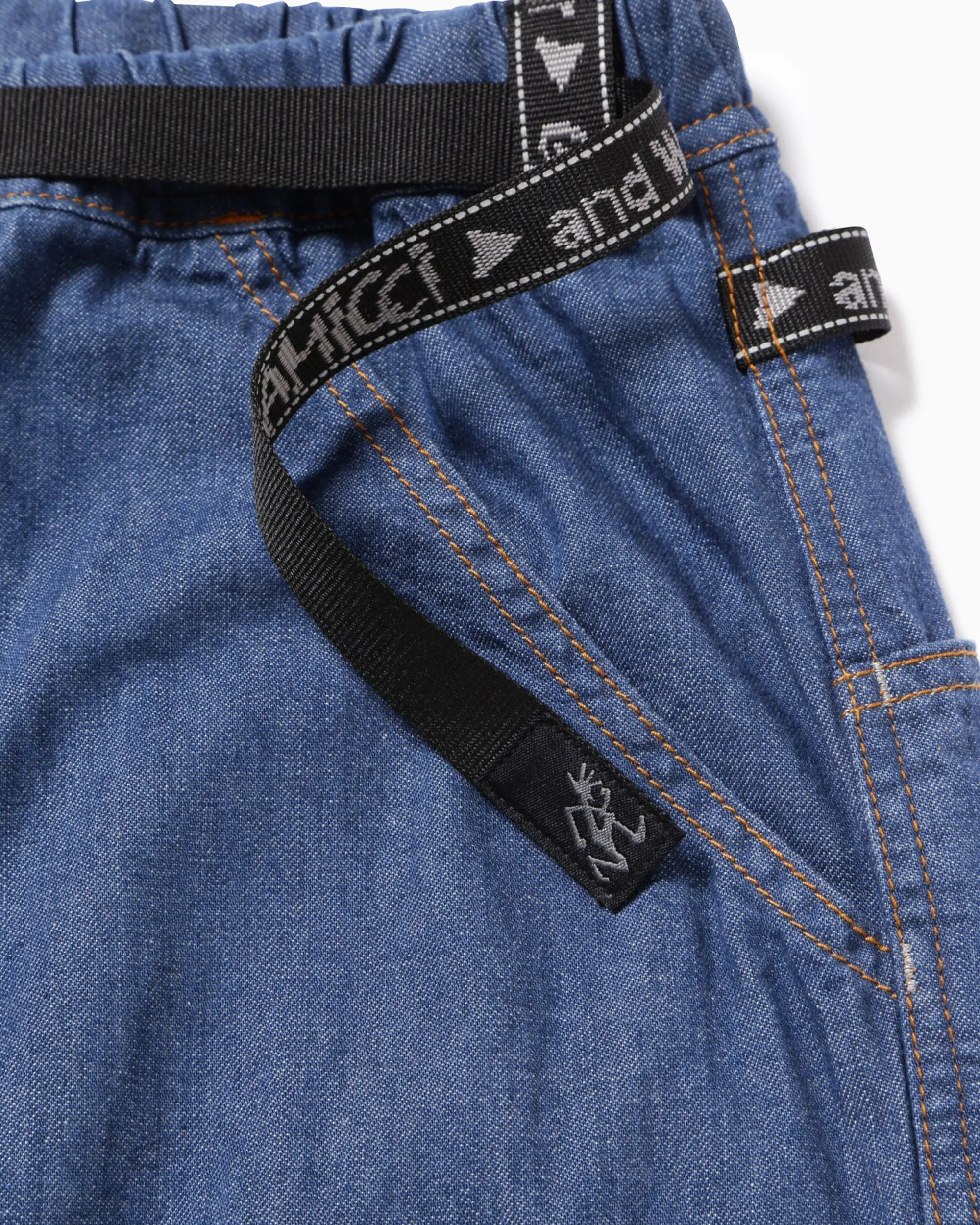 And Wander Denim Baggy Pant - Indigo