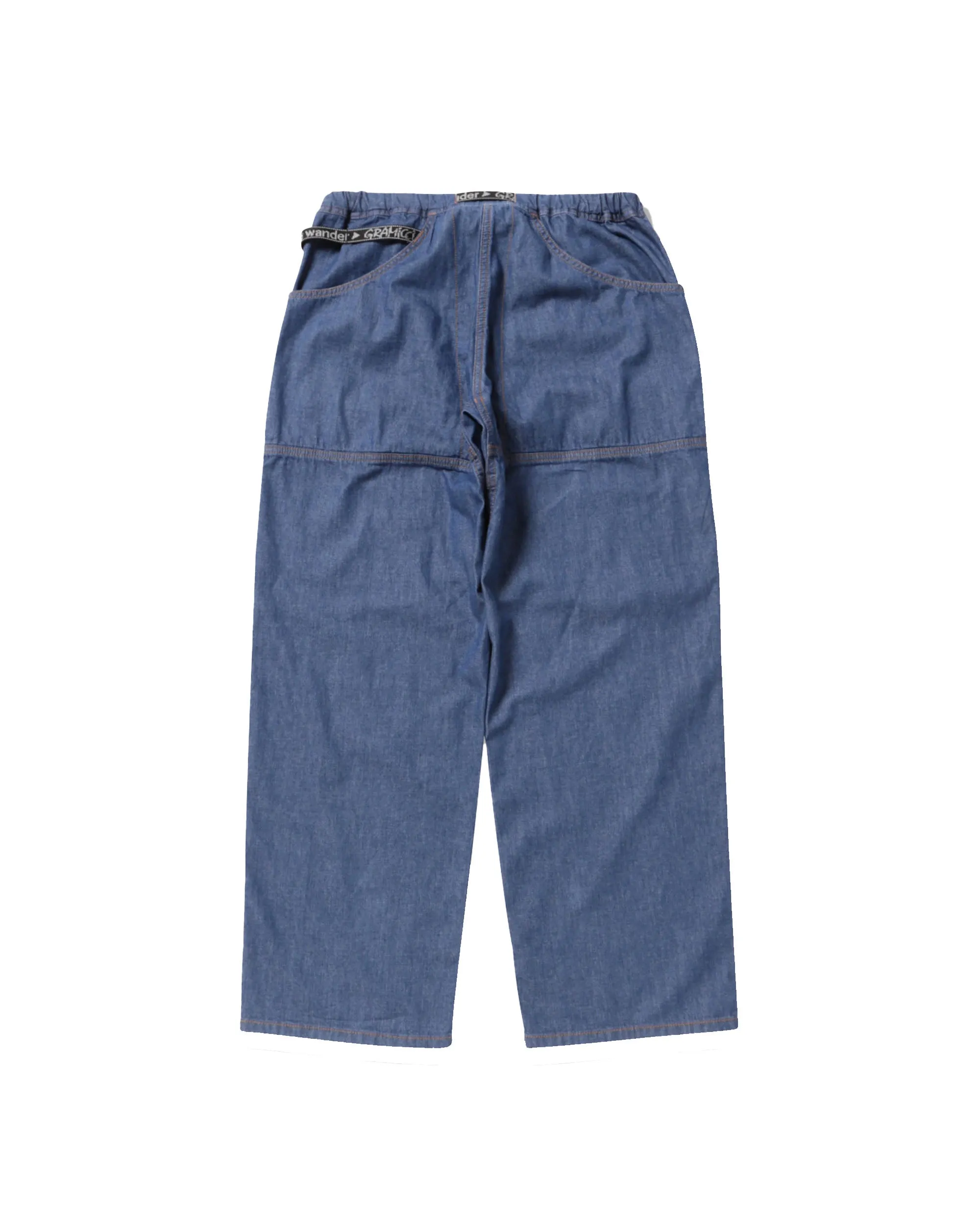 And Wander Denim Baggy Pant - Indigo