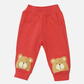 Animal Applique Winter Joggers