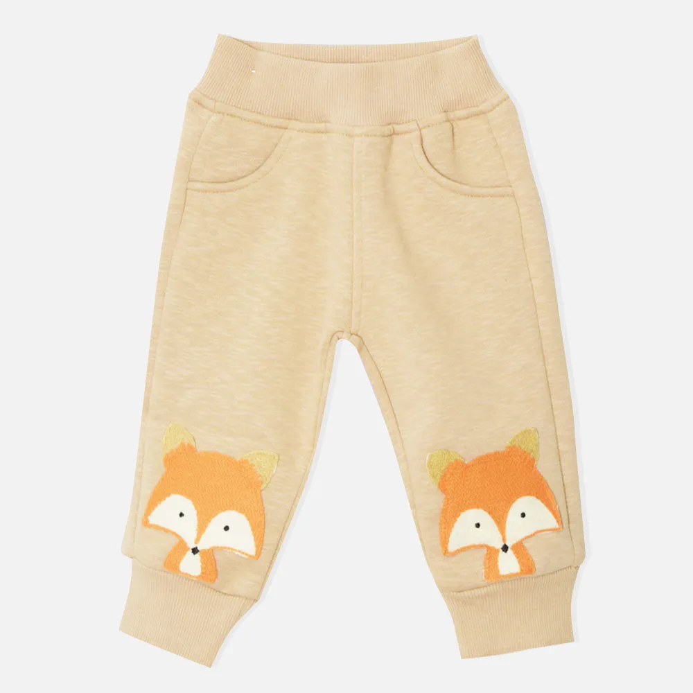 Animal Applique Winter Joggers