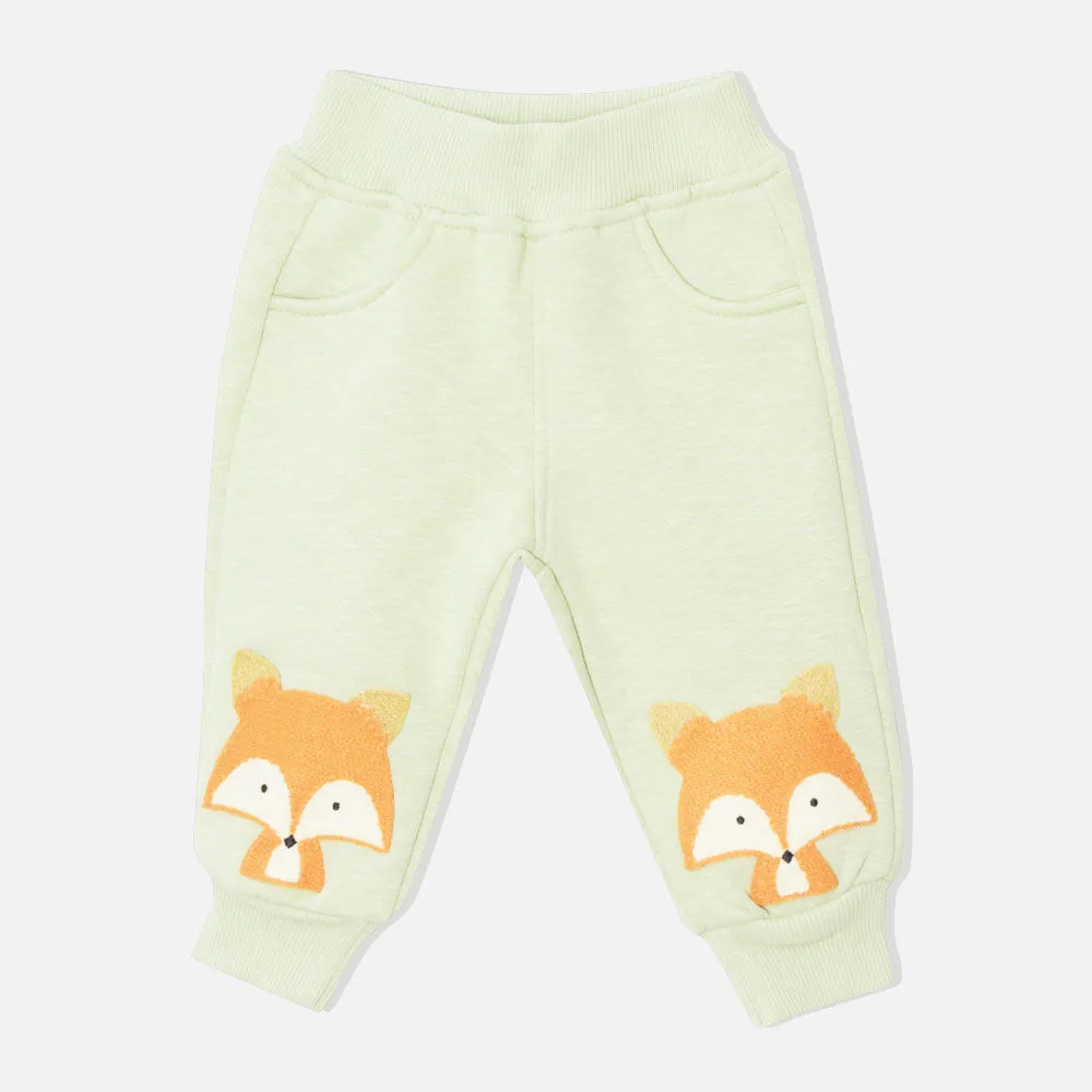 Animal Applique Winter Joggers