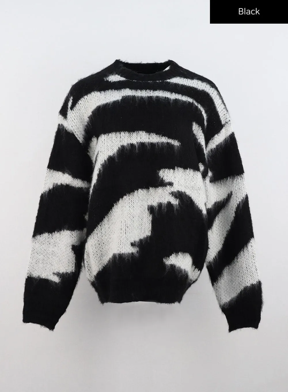 Animal Pattern Knit Sweater CN321