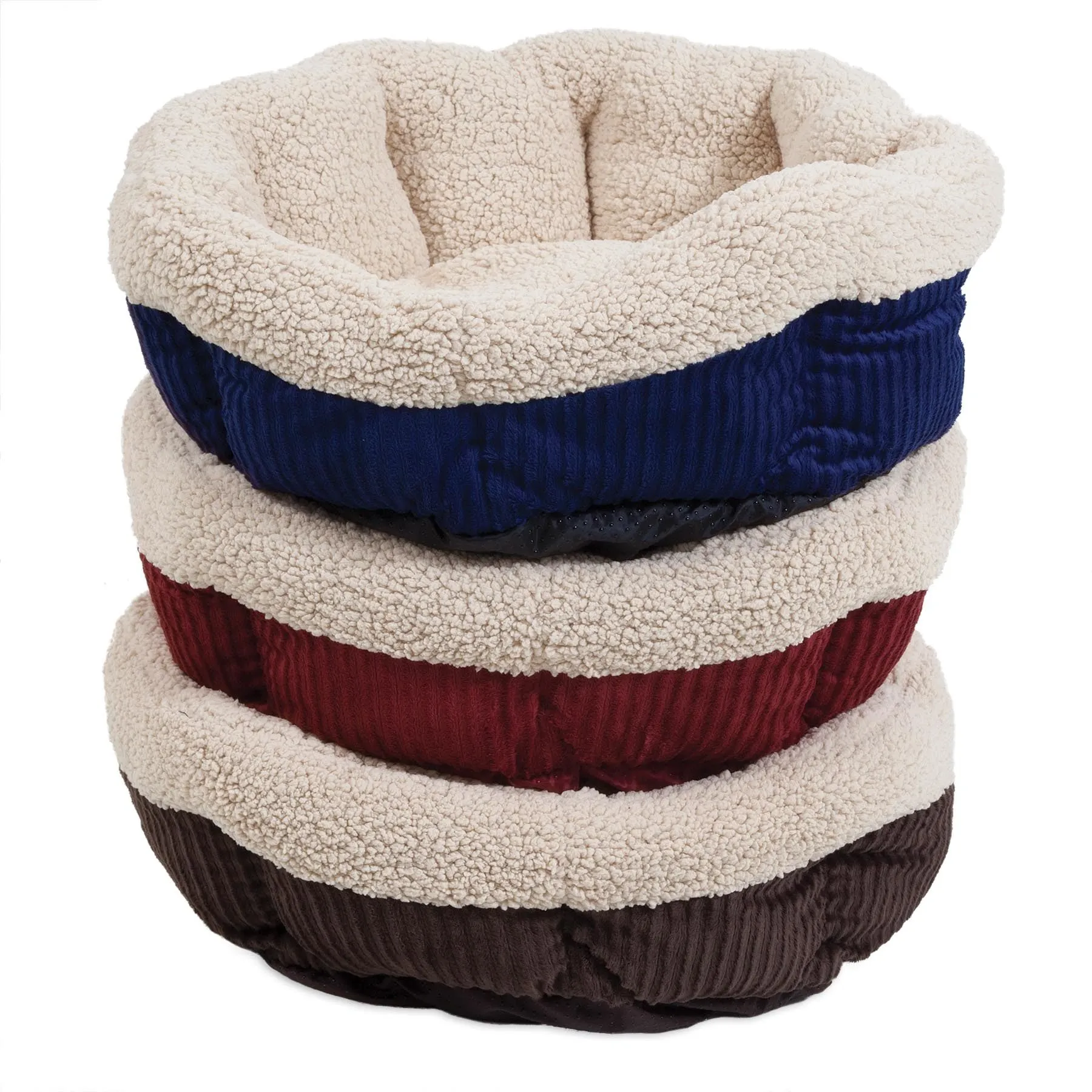 Aspen Pet Self-Warming Corduroy Cat Bed