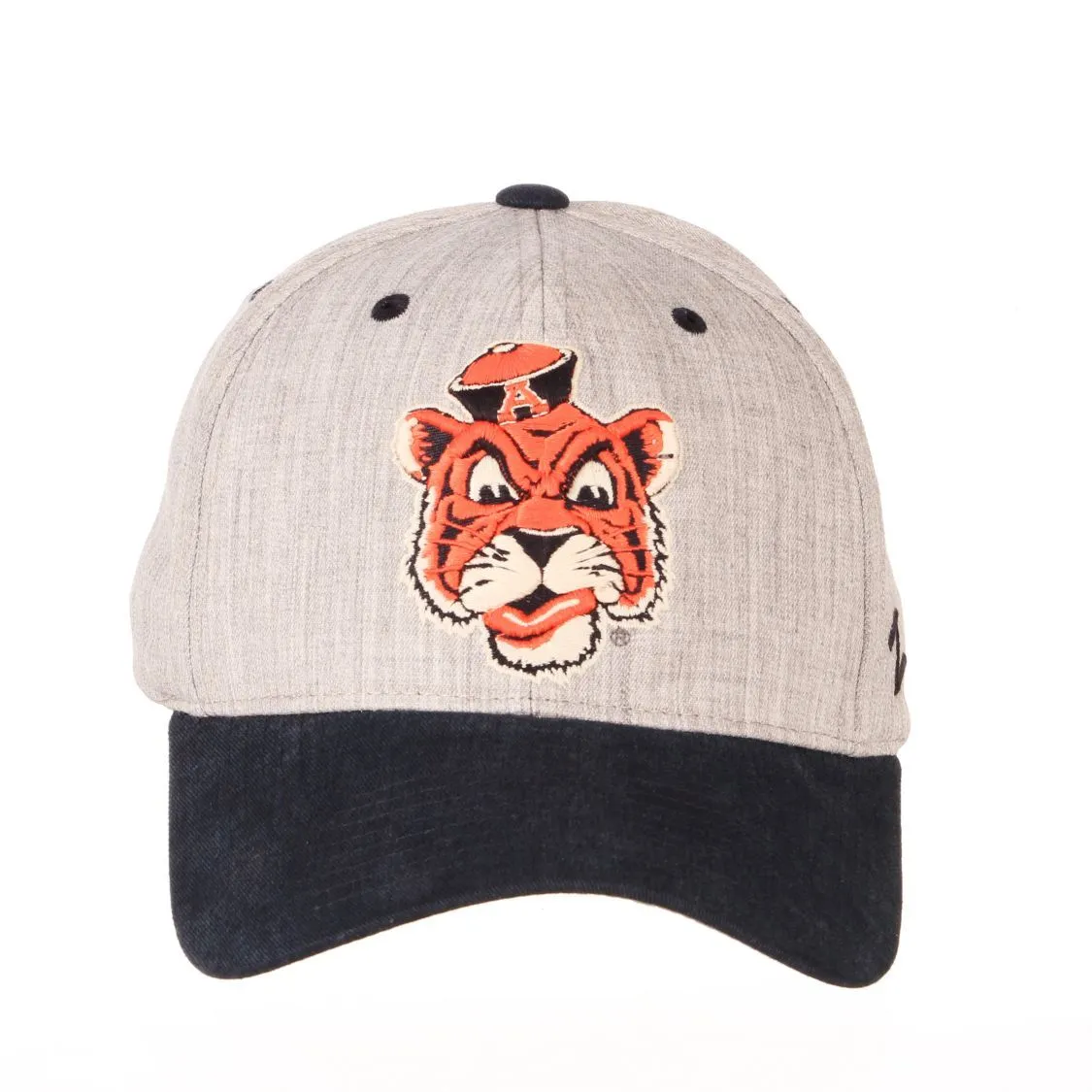 Auburn Tigers Zephyr "Oxford" Structured Stretch Fit Fitted Hat Cap