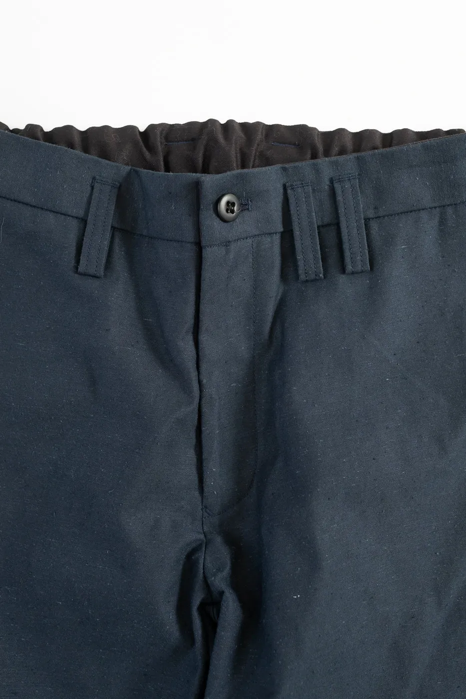 Back Nep Trousers - 171 Dark Navy