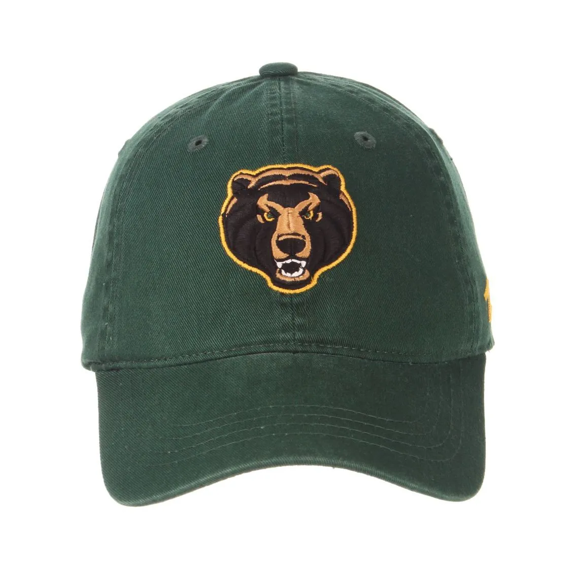 Baylor Bears Zephyr Dark Green "Scholarship" Adj. Strapback Relax Fit Hat Cap