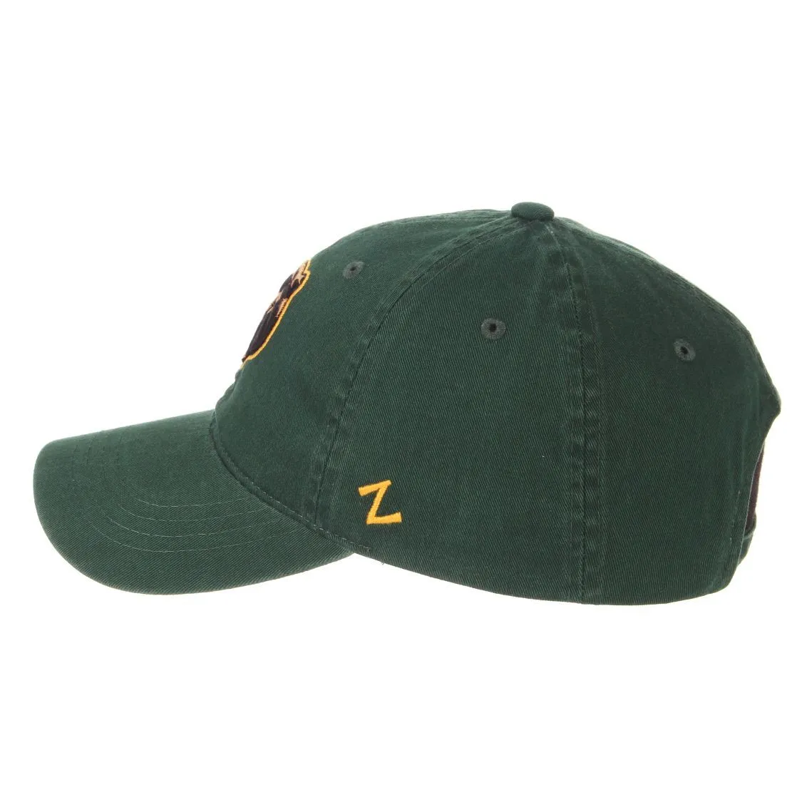 Baylor Bears Zephyr Dark Green "Scholarship" Adj. Strapback Relax Fit Hat Cap