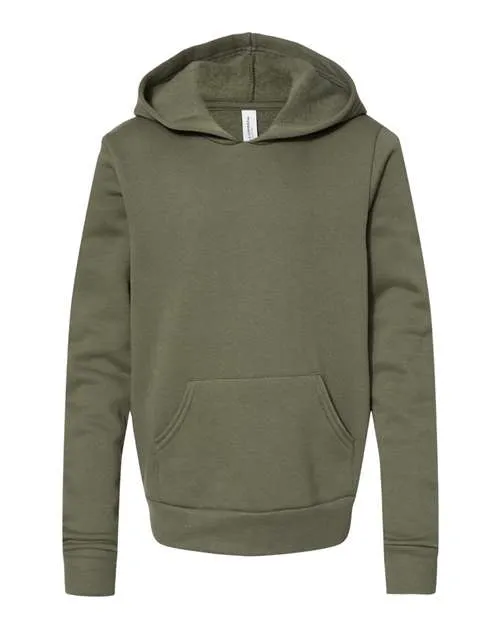BELLA   CANVAS Youth Sponge Fleece Hoodie