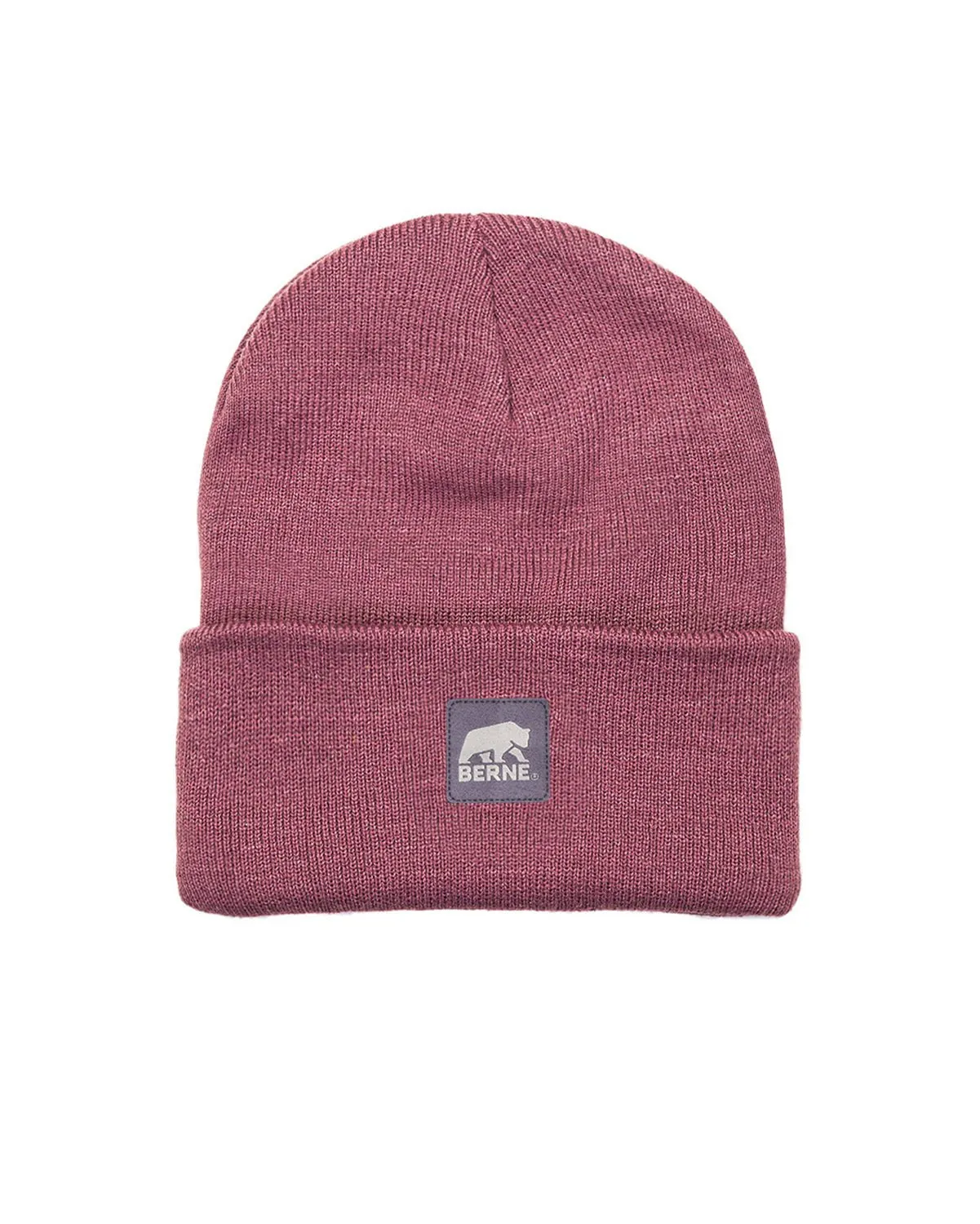 Berne Unisex Heritage Knit Cuff Mauve 100% Acrylic Beanie Hat