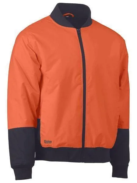 Bisley Two Tone Hi Vis Bomber Jacket BJ6730