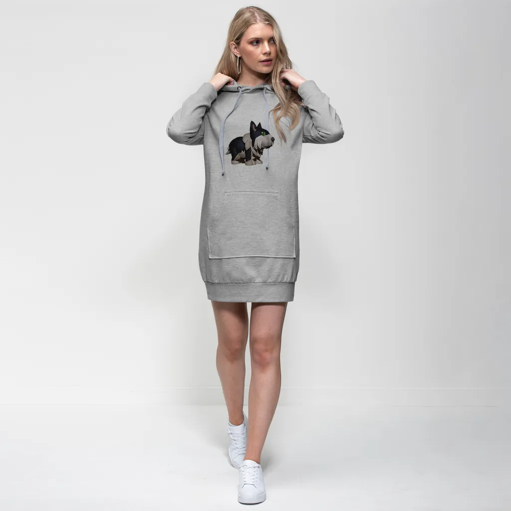 Black Dog Premium Adult Hoodie Dress