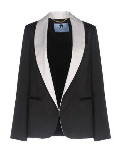 Blumarine Women Blazer Black 10 UK