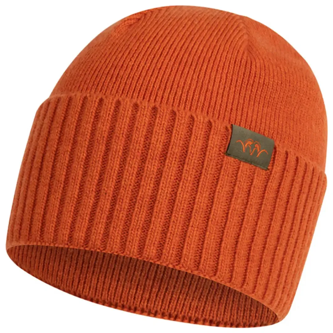 Bob Rib Beanie - Pure Blaze Orange by Blaser