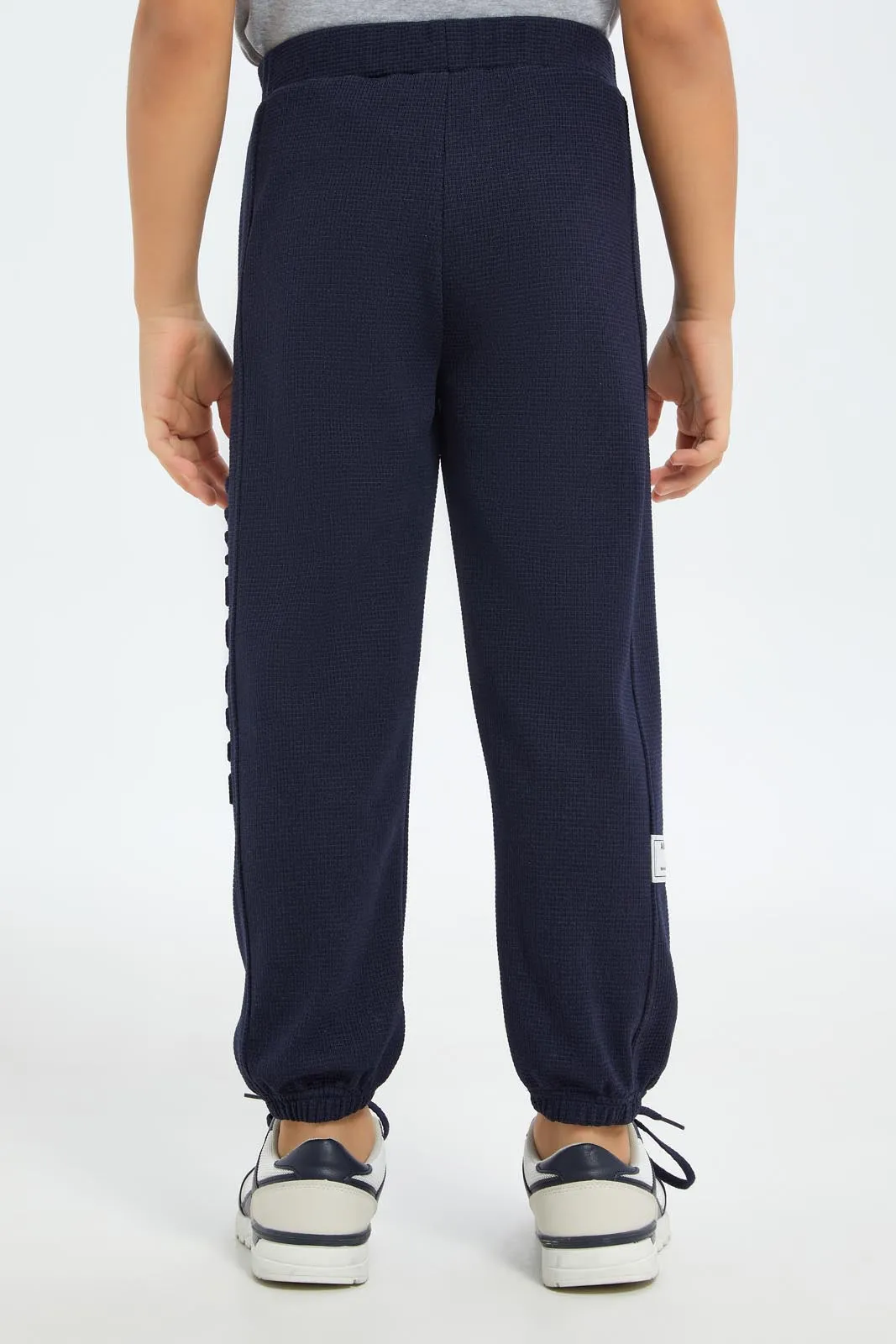 Boys Navy Track Pants