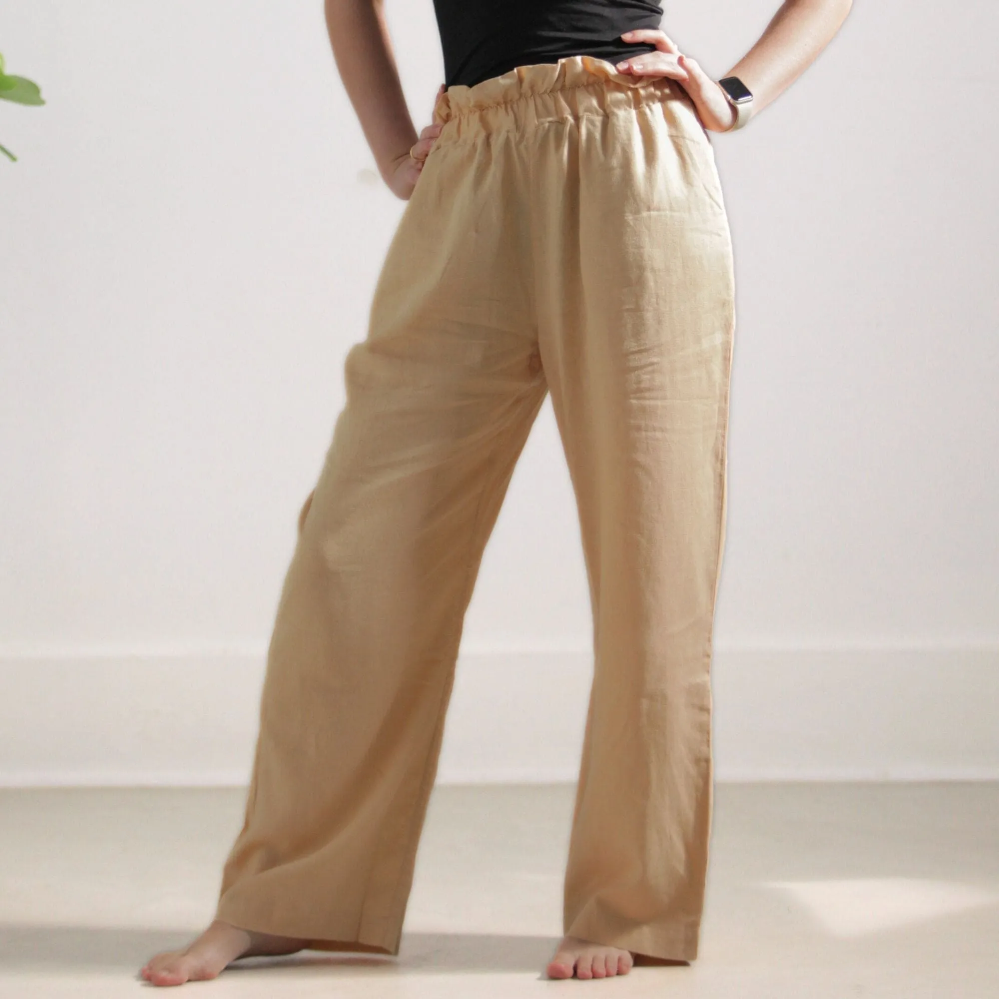 Breezy Wide Leg Hemp Pants with Insect Shield®