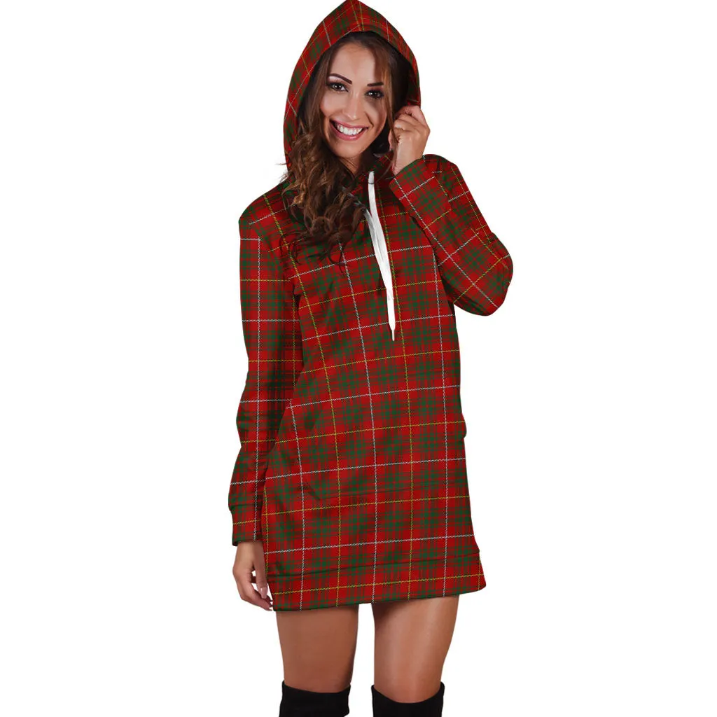 Bruce Tartan Hoodie Dress