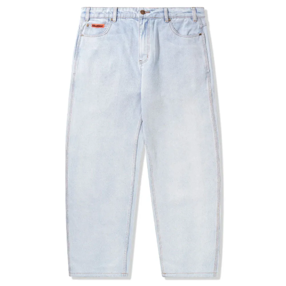 Butter Goods Pants Denim Baggy Light Blue Jeans