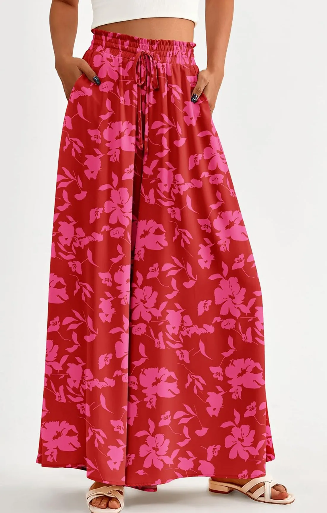 Calista Smocked Wide Leg Pants