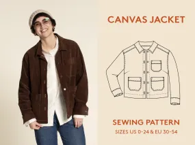 Canvas Jacket - Sewing Pattern | Wardrobe By Me