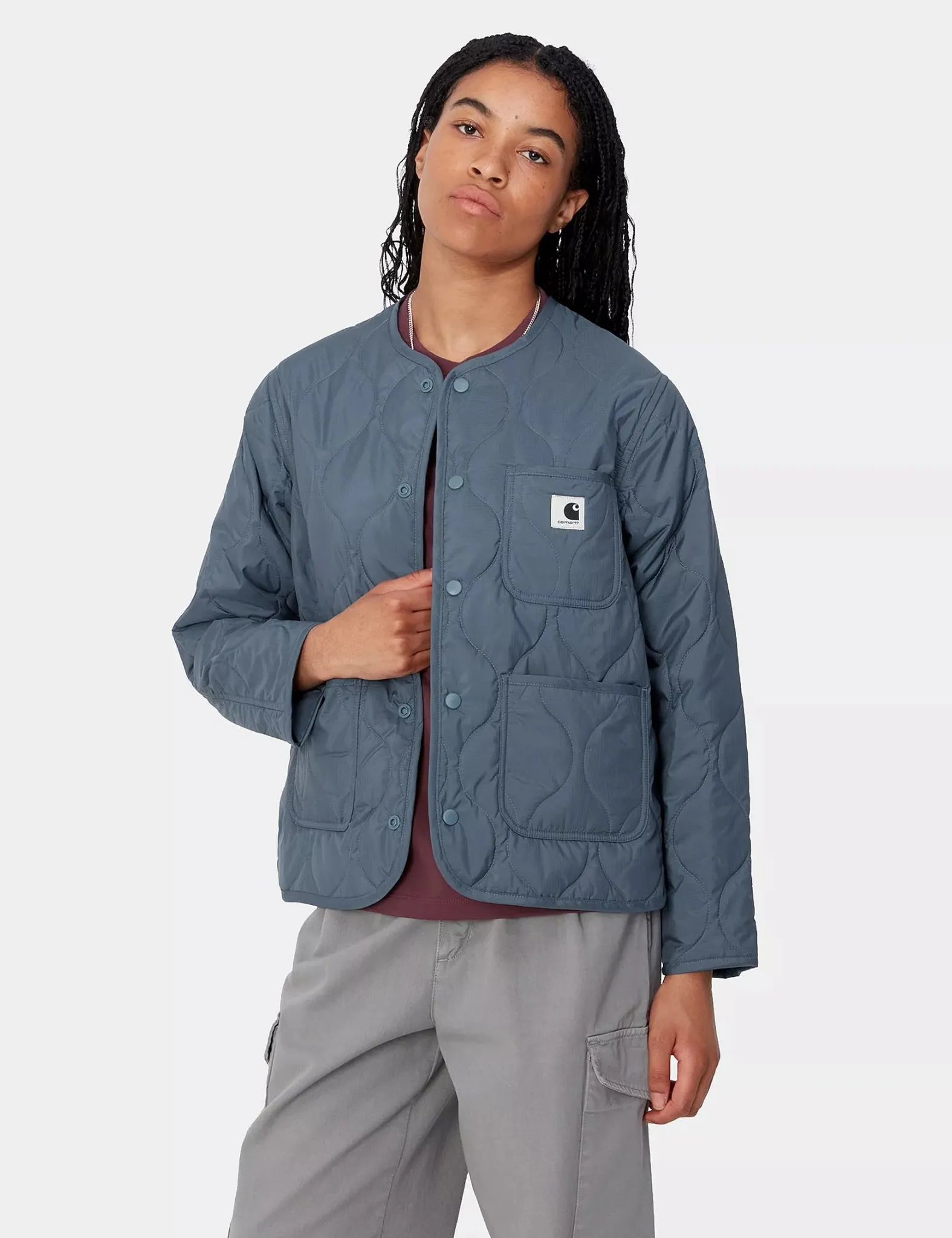 Carhartt WIP Women's Skyler Liner Jacket - Positano Blue