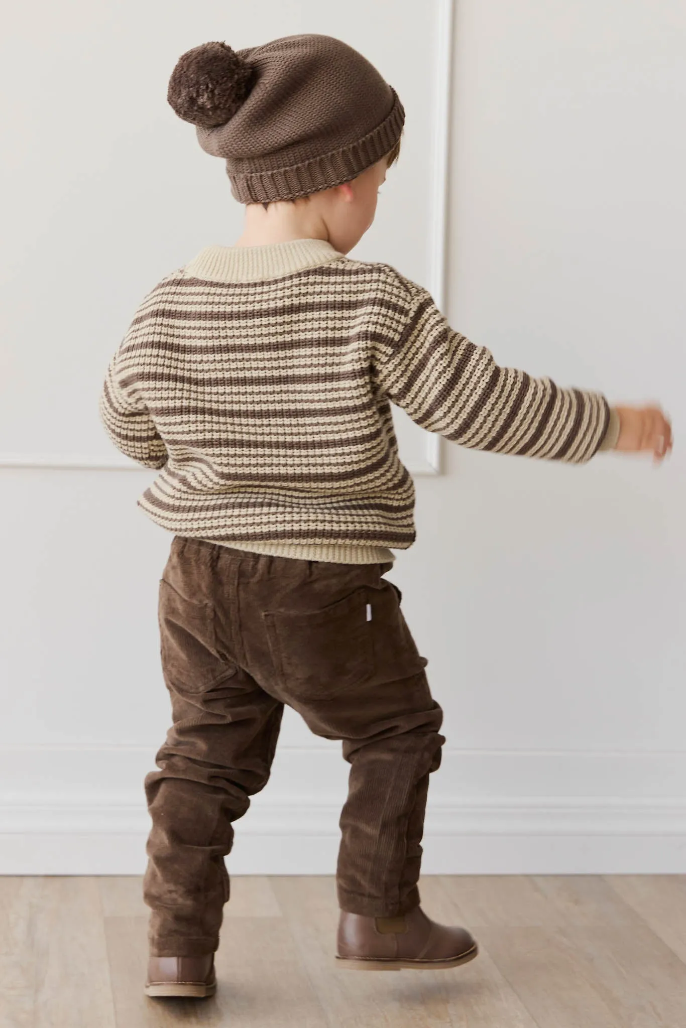 Cillian Cord Pant - Brownie