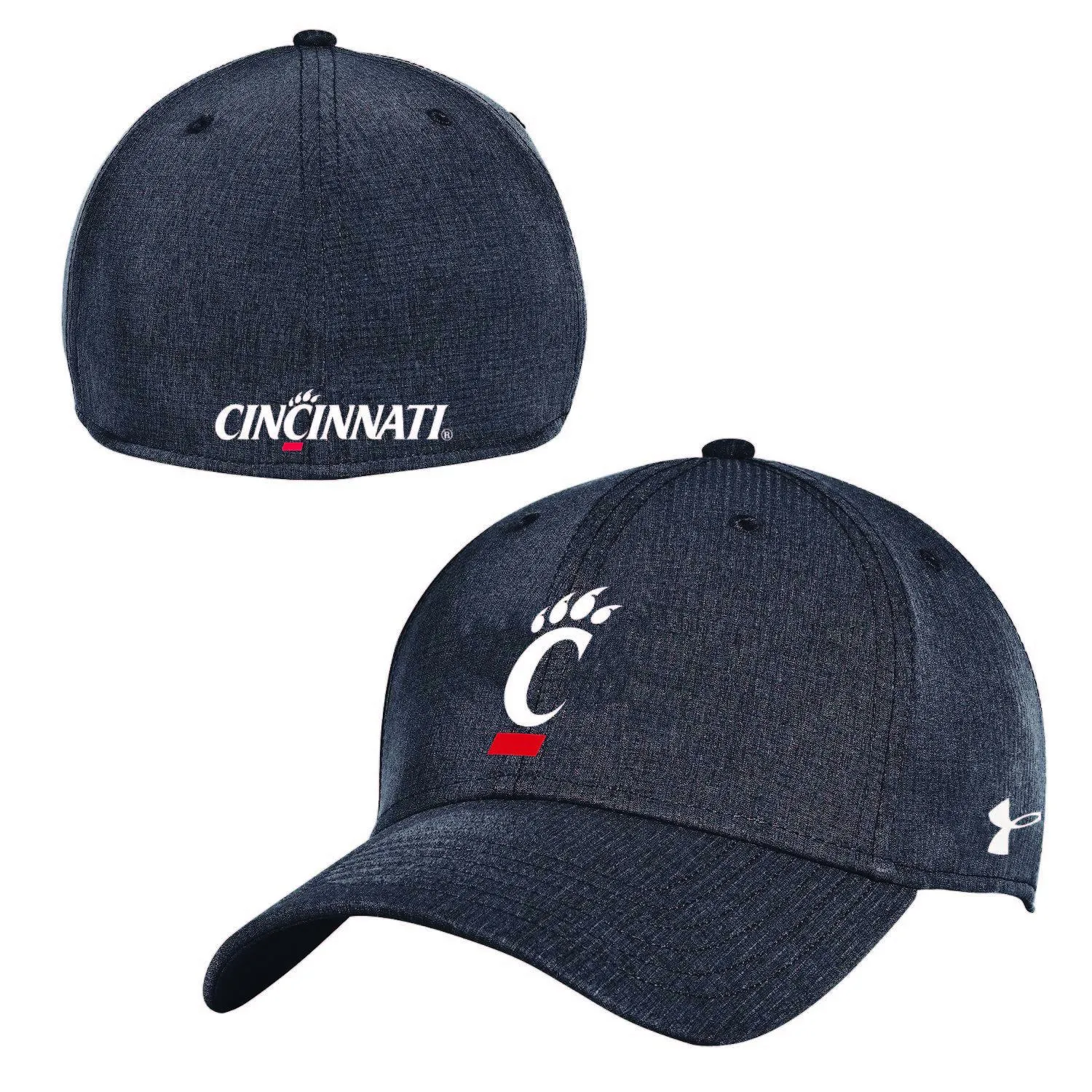 Cincinnati Bearcats Under Armour Mens Sideline AirVent Stretch Fit Hat Cap