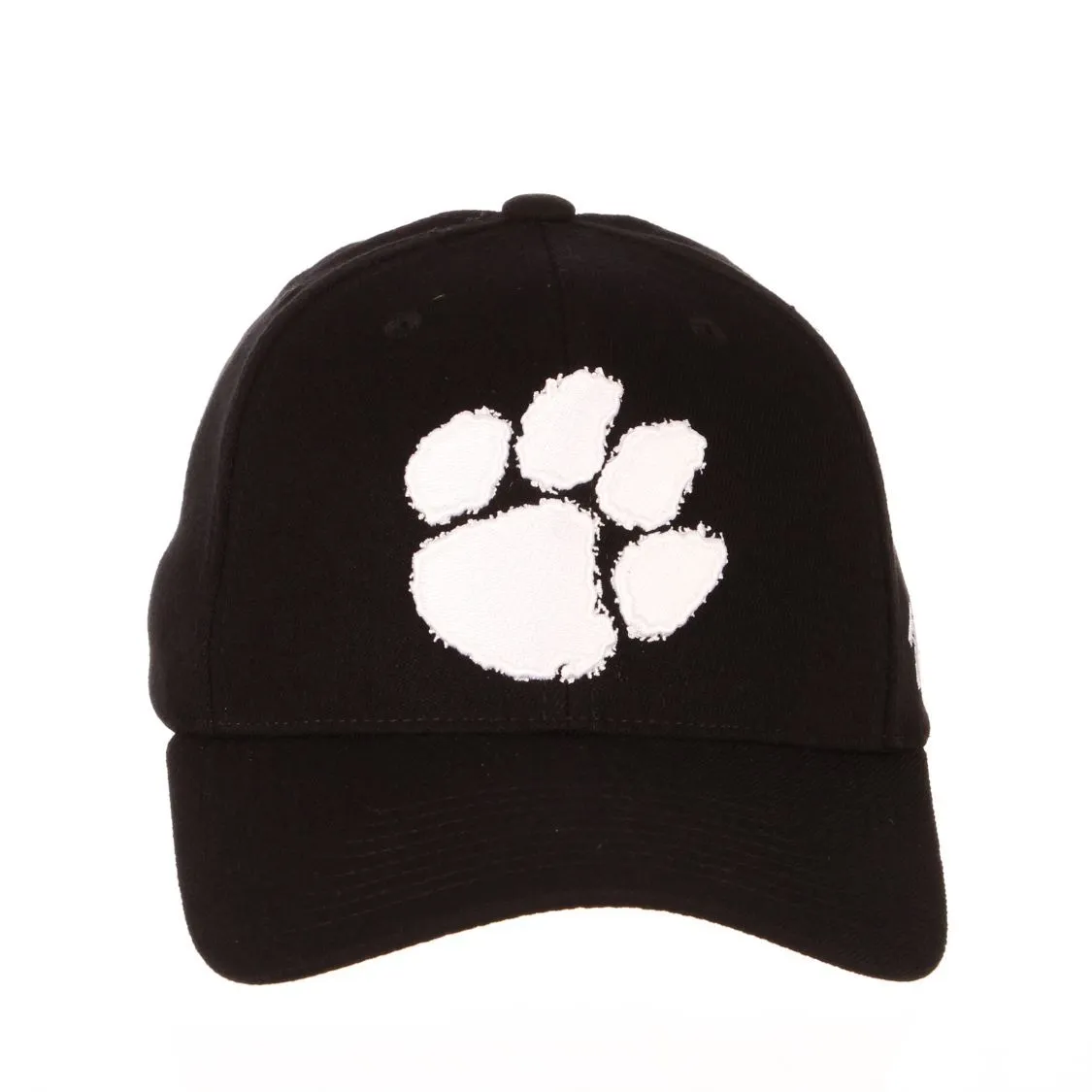 Clemson Tigers Zephyr "ZH Black" Structured Stretch Fit Fitted Hat Cap