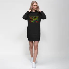 Cloud Concept Painting Premium Adult Hoodie Dress