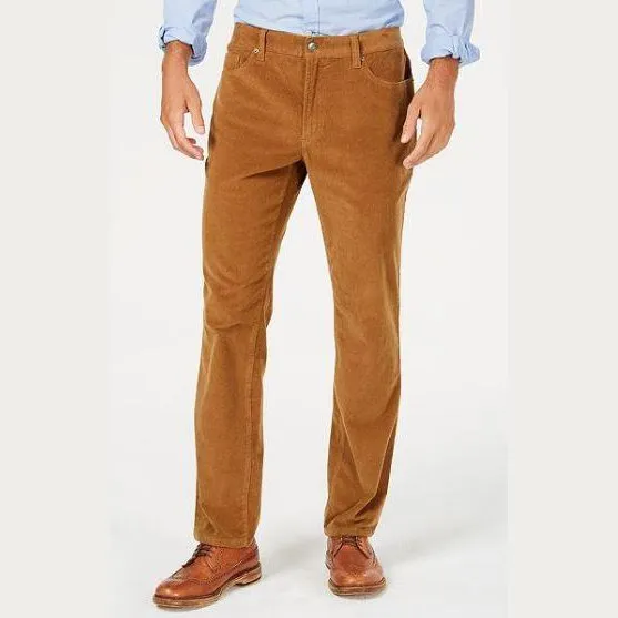 Club Room Mens Stretch Corduroy Pants