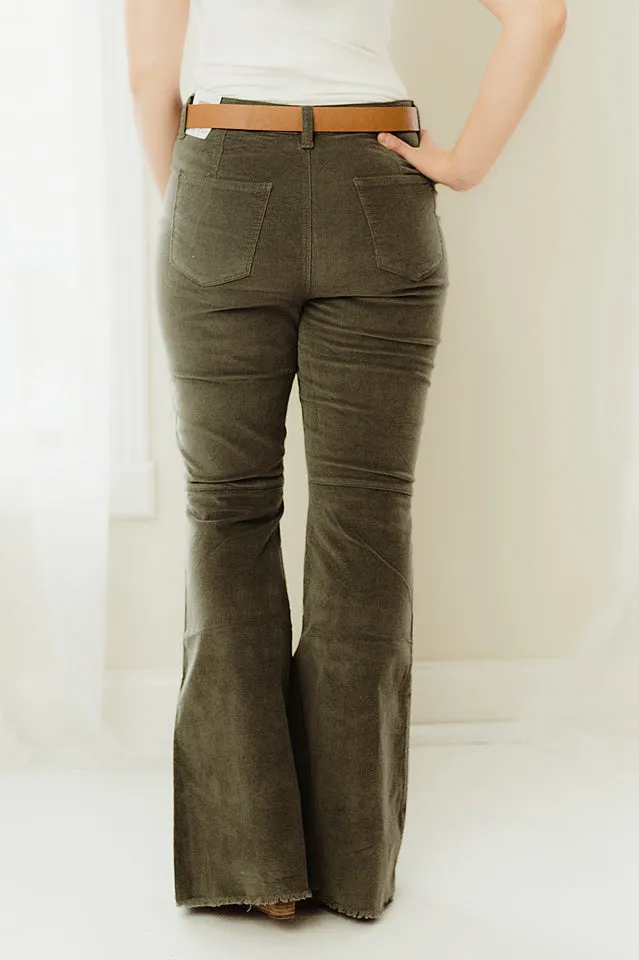 Corduroy Flare Pants