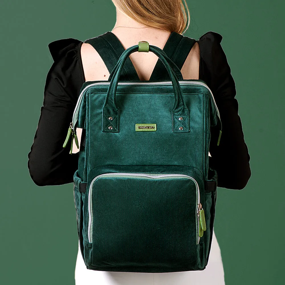 Diaper Bag Corduroy - Green