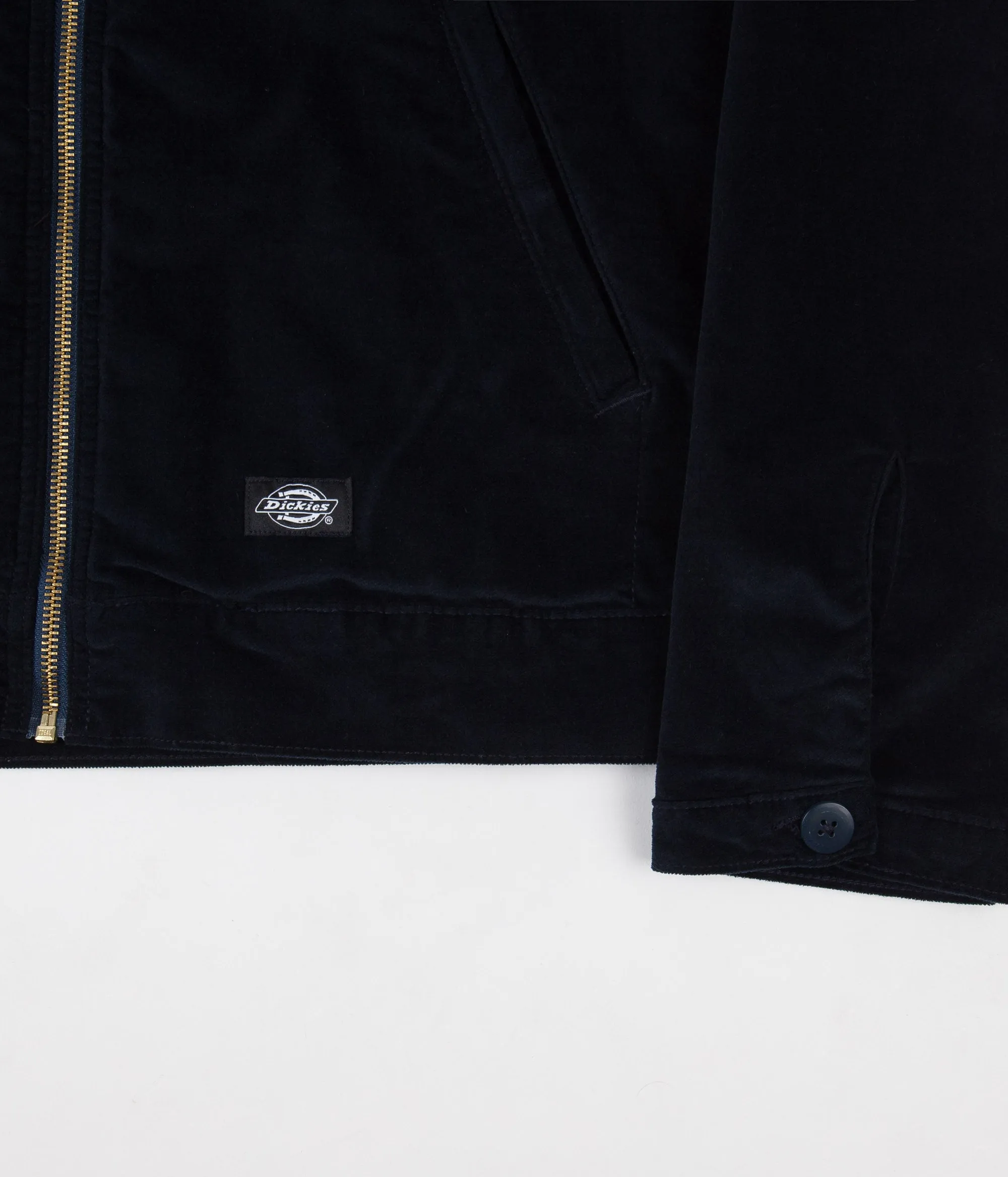 Dickies Garrison Velvet Jacket - Dark Navy