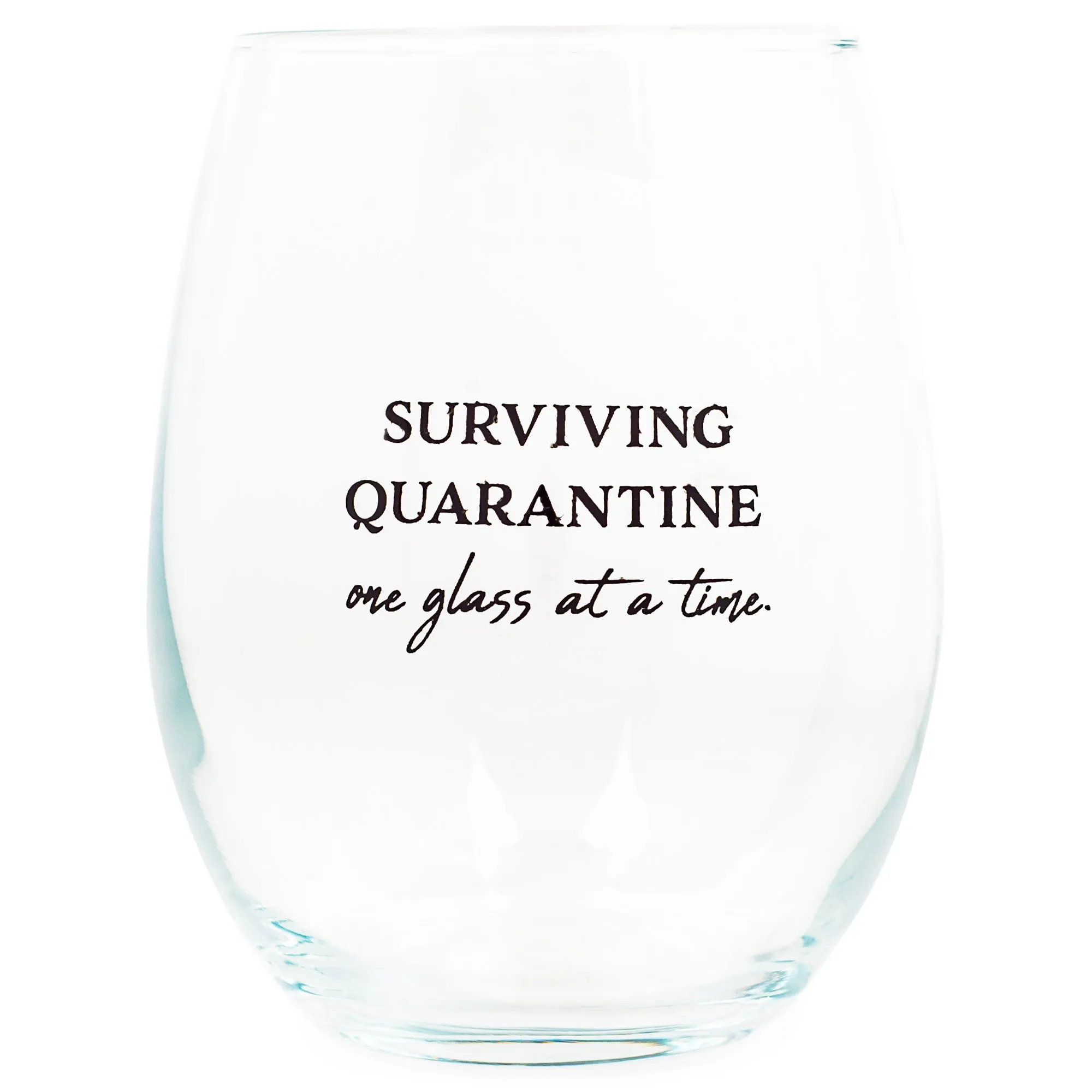 Does This Ring Make Me Look Engaged Pink 14 ounce Glass Stemless Wine Glass