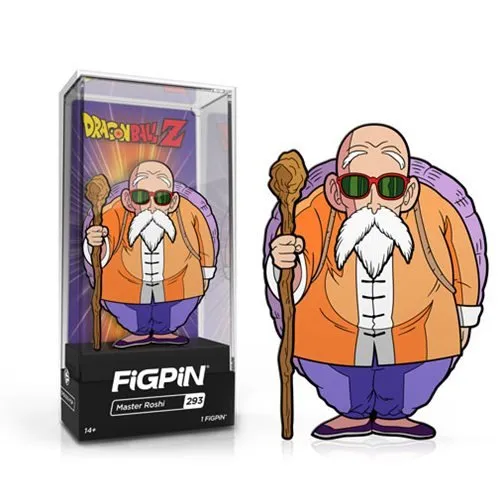 Dragon Ball Z Master Roshi FiGPiN Enamel Pin - Exclusive