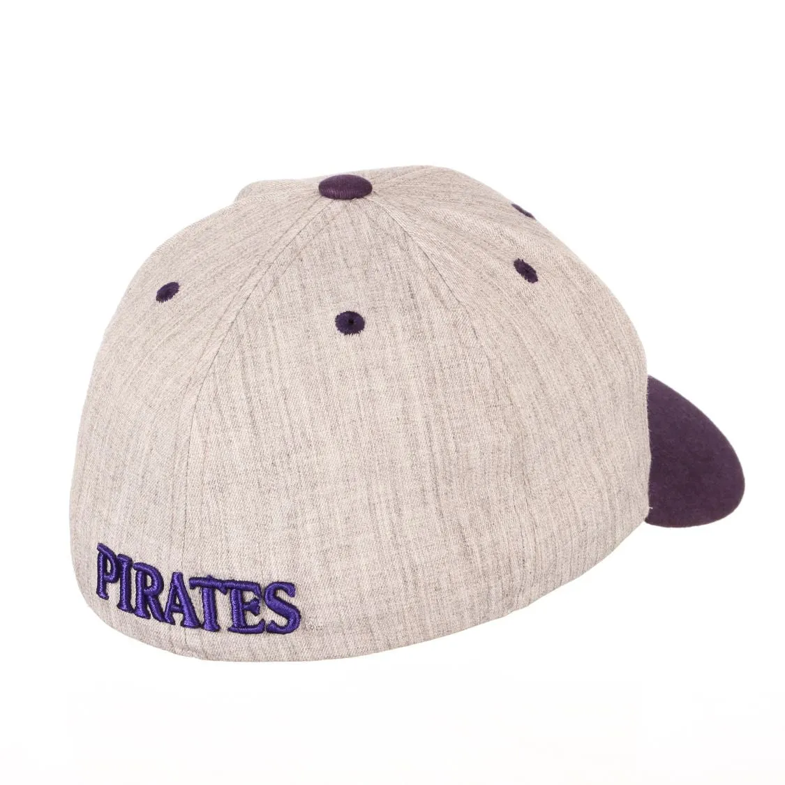 East Carolina Pirates Zephyr "Oxford" Structured Stretch Fit Fitted Hat Cap