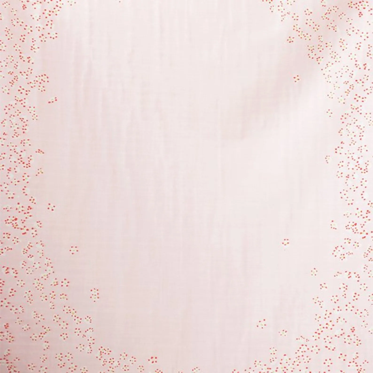 'Edelweiss' Pink, Organic Cotton Double Gauze from Japan by Nani Iro, 41" Wide By the Yard