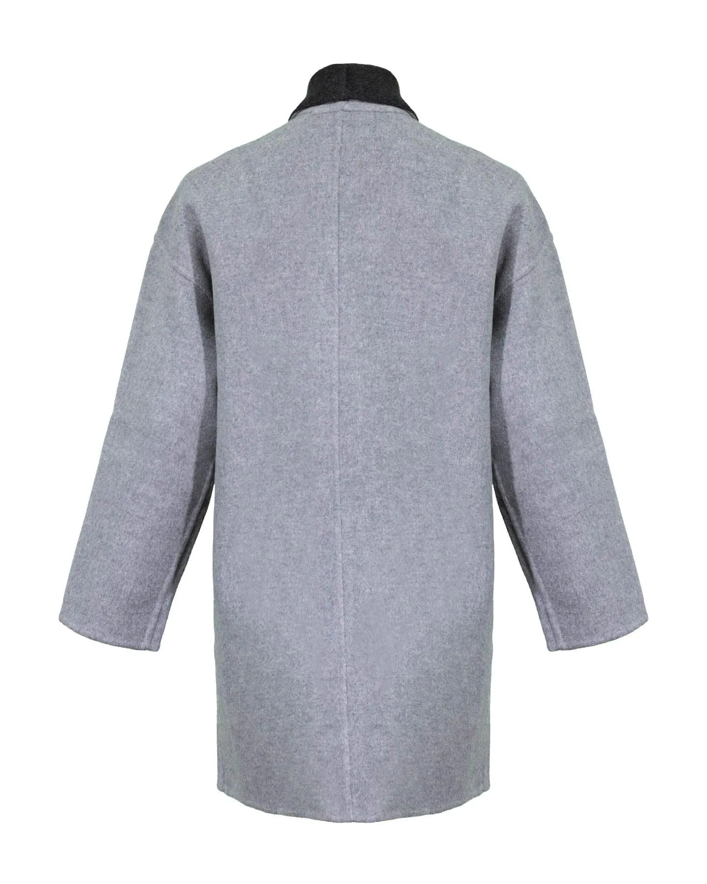 Eileen Fisher Two Tone Doubleface Wool Coat