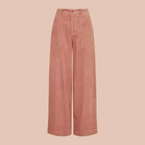 Emily & Fin Nora Trouser - Dusty Pink Chunky Cord