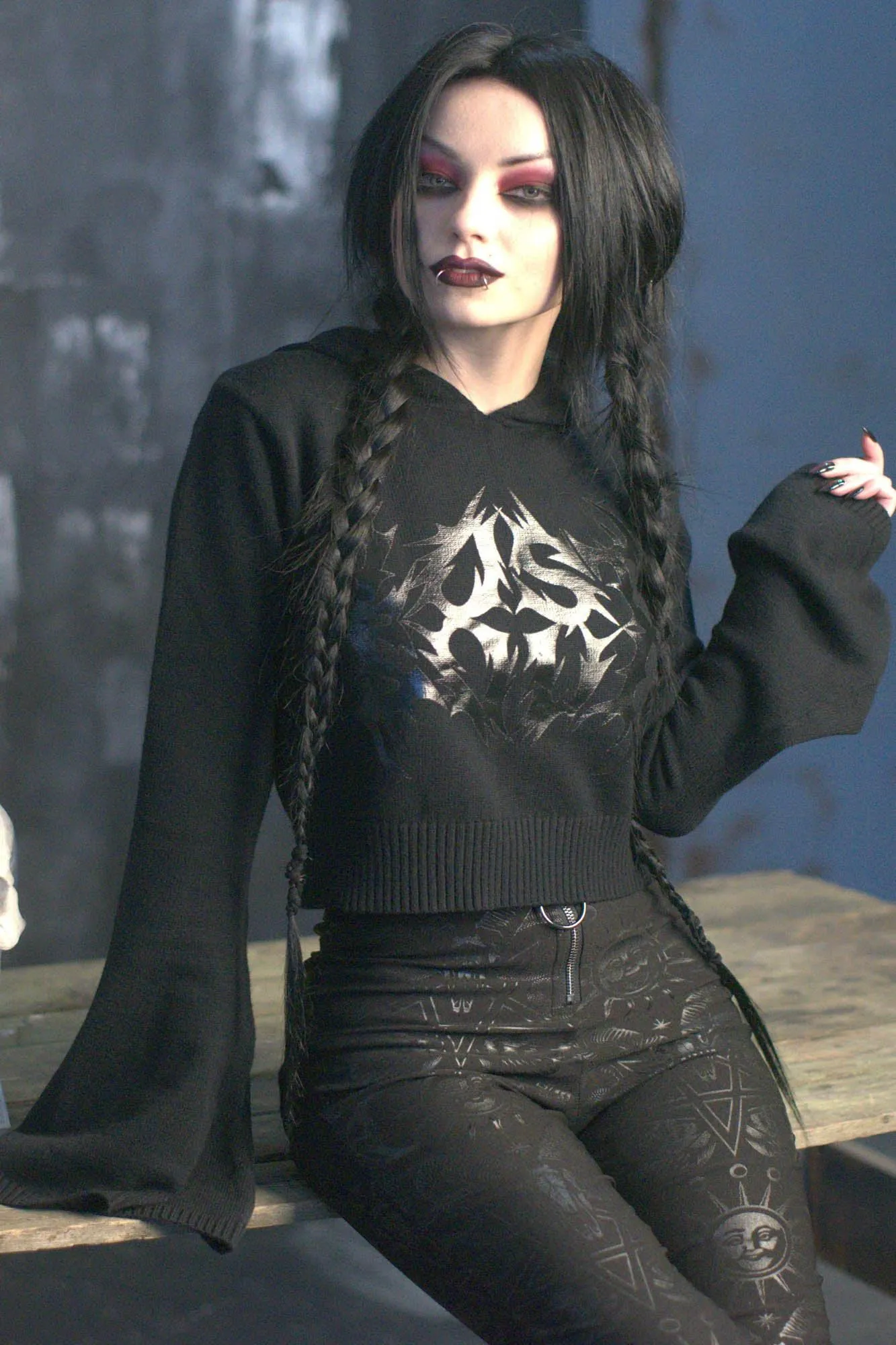 Entombed Hood Sweater